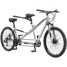 Schwinn Twinn Classic Tandem Adult Beach Cruiser Bike Grey