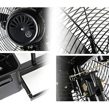 FAFACAI 26 Inch Misting Oscillating Fan, Commercial Outdoor Industrial Powerful Spray atomizing Electric Fan, Suitable for Outdoor, Factory, Shopping mall, Factory, 260W