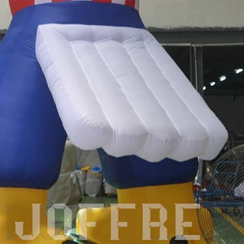 MAFLEN 20ft Giant Inflatable Eagle USA Cartoon Advertising Outdoor with Air Blower as Picture Show