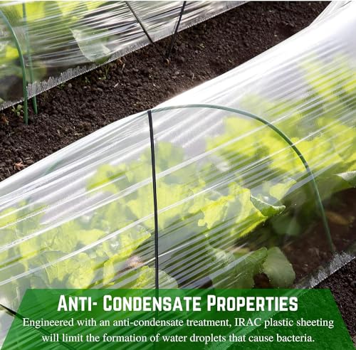 Farm Plastic Supply Clear Coolmax Greenhouse Plastic Sheeting 6 Mil 40' x 110'