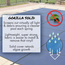Freetime Fun Gorilla Solid Safety Cover for 15' x 30' Inground Pool