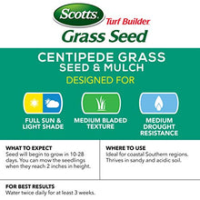 Scotts Turf Builder Grass Seed Centipede Grass Seed & Mulch 5 lbs. (6-Pack)