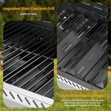 Kismile 4-Burner Propane Gas Grill with Side Burner