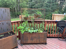Nice Planter Corten Screen Trough