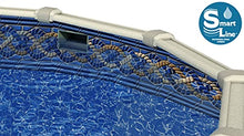 Smartline Mystri Gold Oval Pool Liner 16x32 UniBead 52-Inch 25 Gauge Vinyl