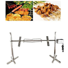 JYXYXSCP 53 Inch Electric Barbecue Grill Kit, Outdoor Barbecue Tools Portable Large Barbecue Fork, Barbecue Pole, Picnic