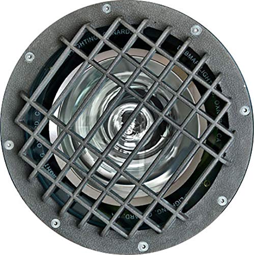 Dabmar Lighting FG4230-GRL-MT Fiberglass 70W Hps Multi Tap with Grill Light Fixture, Bronze Finish