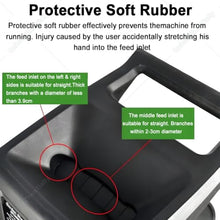 QuinteZhenTially Portable Garden Shredder,with 50l Collection Bag NoCable