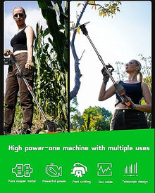 HYQHYX Land Mower Robotic Lawnmower Portable Lawn Mower Cordless Electric Lawn Mower Portable Electric Lawn Mower
