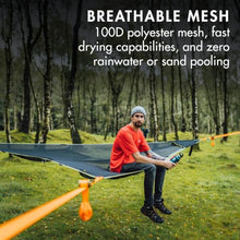 Tentsile Duo 2P Double Hammock – Camping and Lounging Hammock for Backyards, Festivals, Roo, Picnics, Outdoor Campouts, Black, Two Person, Designed in the UK (2024)