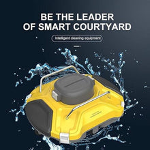 KANGJIEM Cordless Automatic Pool Cleaner, Robotic Pool Cleaner, Lasts 110 Mins, for Pool Surface up to 730Sq Ft, Pool Vacuum for Above Ground Pools Powerful Suction