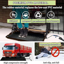 Heated Snow Melting Mats for Entrances 1/2/3/4/5 pcs， Outdoor Non-Slip Heated Outdoor Walkway Mat Heated Driveway Pad, Outdoor De-Icing Mat,Winter Removal and Ice Melt(5 Pcs,25.4x120cm/10x48in)