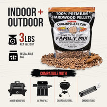 CookinPellets Natural Hardwood Grill Pellets, 5 Flavor Bundle, 25 3lb Bags