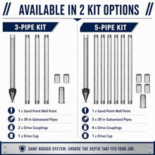 MIRRSSET Sand Point Well Kit, Well Drive Point, 1-1/4 in 5+1kit