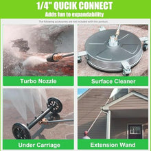 Imdot 4200PSI Pressure Washer, 4.0GPM Heavy Duty Power Washer with 5 Quick Connect Nozzles, 25ft Flexible Hose and 0.5Gal Soap Tank, 212cc 7.0 HP Engine, EPA/CARB/ETL Compliant, Black