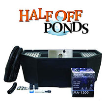 12" Color-Changing Stainless Steel Spillway Kit with 42-Gallon Basin