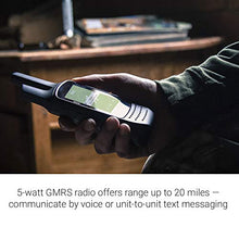 Garmin Rino 755t Rugged Handheld 2-Way Radio GPS Navigator with Camera and Preloaded TOPO Mapping Black
