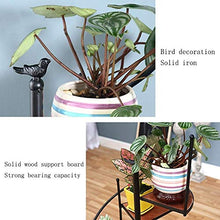 KOMFGT Plant Stands Plant Shelf Flower Stand Metal Flower Ladder Display Stand with 8 Levels Indoor Plant Stand Outdoor Garden Storage Shelf