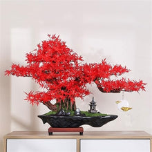 YXIANG56Q Fake Plants Simulation Tree Bonsai Hotel Living Room Desktop Ornaments Modeling High-end Luxury Fake Greenery Landscaping Bonsai Tree