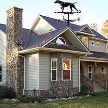 Weathervane Stainless Steel Anti-Rust Weathercock Direction Indicator Retro Farm Scene Garden Weather Vane Measuring Tools Corrosion Resistant and Durable A 35X50CM (E 35X50CM) (B 35X50CM)