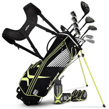 PGA TOUR P1 Extreme 16-Piece Junior Golf Club Set Green/Black