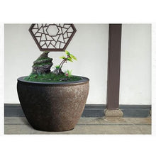NYTFHMS Flower Pots Potted Pot Ceramic Flower Pot Courtyard Balcony Large Flower Pot Extra-Large Tree Flower Pot with Drainage Hole Flower Pot Outdoor Flower Pots,B-X-Large