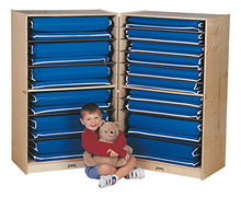 Jonti-Craft Fold-N-Lock Mat Storage Brown