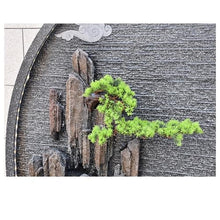 Xilin-872 Garden Fountain Yard Entrance Garden Decoration, Corner Landscape, Large Creative Rock Landscape Water Curtain, Waterfall Wall Outdoor Fountains