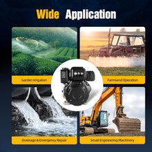 186F 9HP Diesel Engine 4 Stroke Single Cylinder 406CC Forced Air Cooling Diesel Engine for Agricultural Machinery