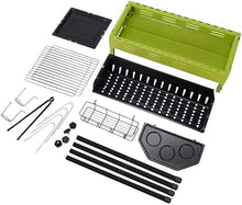 MNSSRN Portable Large Charcoal Grill for Cooking on Open Fire, Camping Accessories Cooking for Outdoor Cooking Camping Hiking Picnic