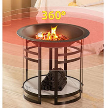 UILMLIO Outdoor Indoor Grill Table - Large Barbecue Rack with Charcoal Stove, Fire Basin & Heating - Perfect for Carbon Fire Cooking & Tea Preparation S (Large)