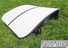 TUFF TOP XLR-52 Canopy for Tractors and Mowers, High-Density Thermoplastic, Sun & UV Protection, 48" x 52", Orange