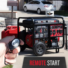 DuroStar DS13000MX 13,000-Watt 500cc Dual Fuel Portable Generator - Gas and Propane, Remote Electric Start, Whole Home Power Backup, Transfer Switch Ready, RV & Emergency Ready