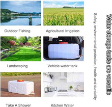 DIROVO Water Tank Plastic Rain Barrels Handle Design Large Diameter Easy Clean Environmental Protection and Hygiene Convenient Carry(200L)