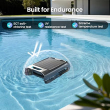 AIPER EcoSurfer S2 Solar Pool Skimmer Robot 24/7 Continuous Cleaning, Gray