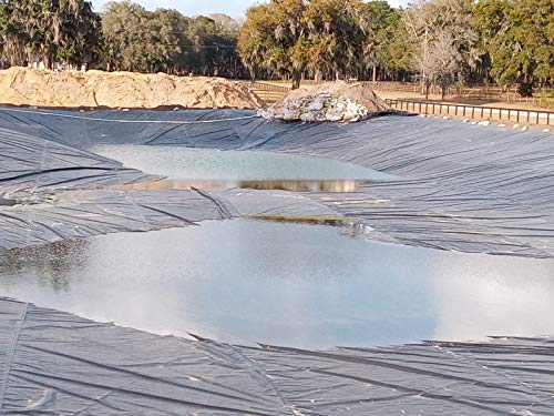 AmericanTilapia 40x60 Pond Liner Waterproof Industrial Grade Tarp