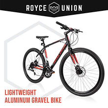 ROYCE UNION RMG 27.5" Gravel Bike 19" Frame Aluminum Shimano 16 Speed Disc Brakes Sport Black