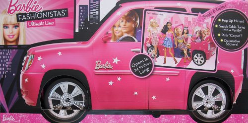 Barbie Fashionistas Ultimate Expandable Limo with Vanity and Mirror (2010)