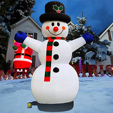 OZIS Giant 40Ft Premium Inflatable Snowman with Blower White