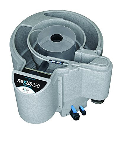 Evolution Aqua Nexus Eazy 320 (9,000 Gallons) - Modern, Sleek Grey Plastic Pond Filter Water Dispenser