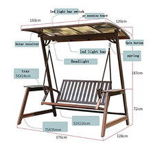 KYTGFH Patio Swing Chair with Stand - for Garden Backyard Outdoor Swings with Cushions and Canopy,Porch Swing Outdoor Chair Outdoor Swing Chair Bench Perfect Set