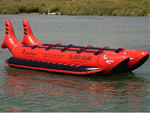 Island Hopper Red Shark 10 Passenger Heavy Commercial Banana-Boat Multicolor