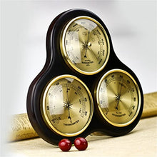 JSEIAJB Traditional Weather Station, Barometer Thermometer Hygrometer Required Hanging Home Weath