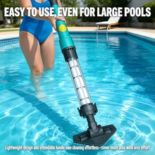 zcjysqav Lightweight Cordless Pool Vacuum – Strong Suction Handheld Hot Tub Spa Cleaner for Sand, Leaves, Dirt (Above/Inground)
