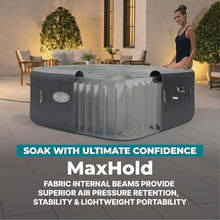 SaluSpa Hot Springs 4-6 Person Square Inflatable Hot Tub, Energy-Efficient