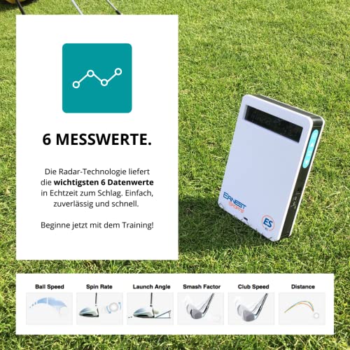 Ernest Sports ESB1 Launch Monitor Silver