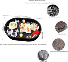 SDdPulse Floating Tray Swimming Pool Floating Tray Table, Large Floating Spa Hot Tub Bar Drink and Food Table Refreshment Tray for Pool Or Beach Party Float Lounge,Black
