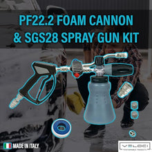 MTM Hydro PF22 Wide Mouth Snow Foam Cannon and SGS28 Spray Gun Kit