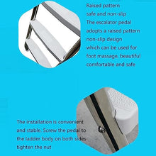Heavy Duty Double Sided Above Ground Pool Ladder 304 Stainless Steel 4 Step