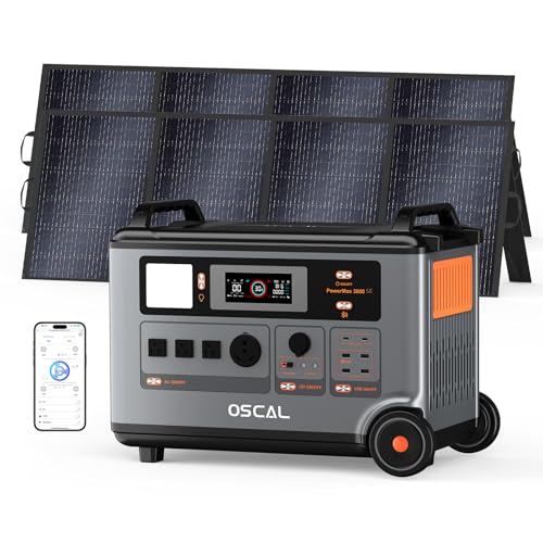 Solstark PowerMax 3600SE Solar Power Generator 3600W Power Station